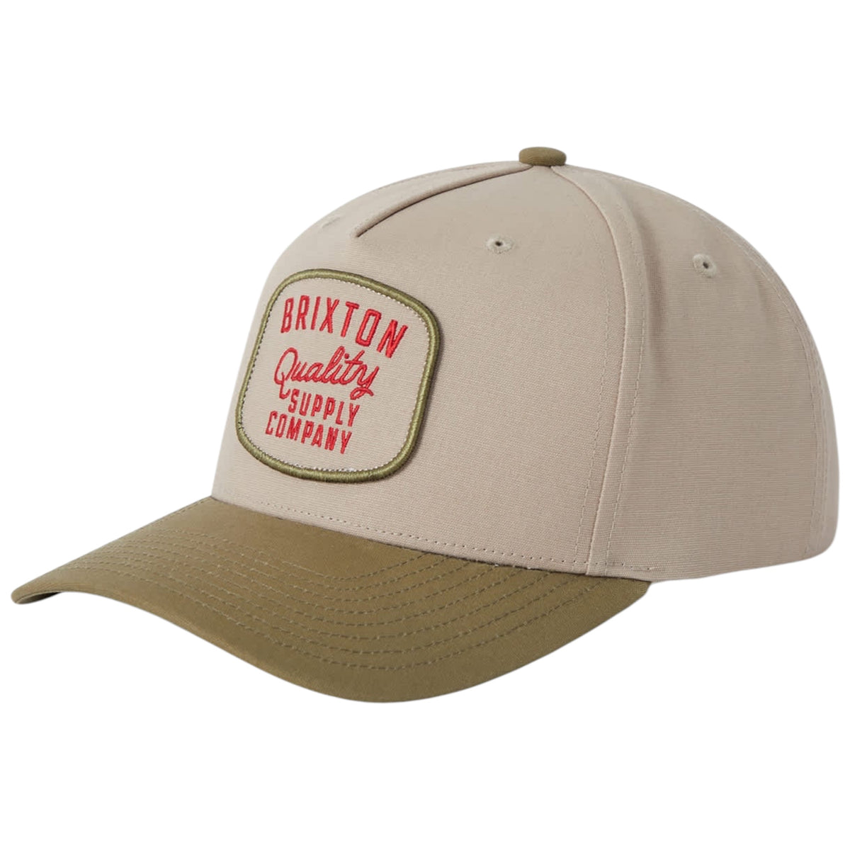 BRIXTON HUBAL SNAPBACK KHAKI DARK OLIVE