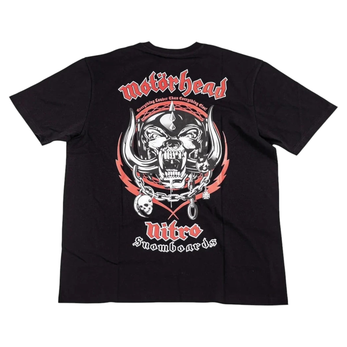 NITRO X MOTORHEAD TEE BLACK