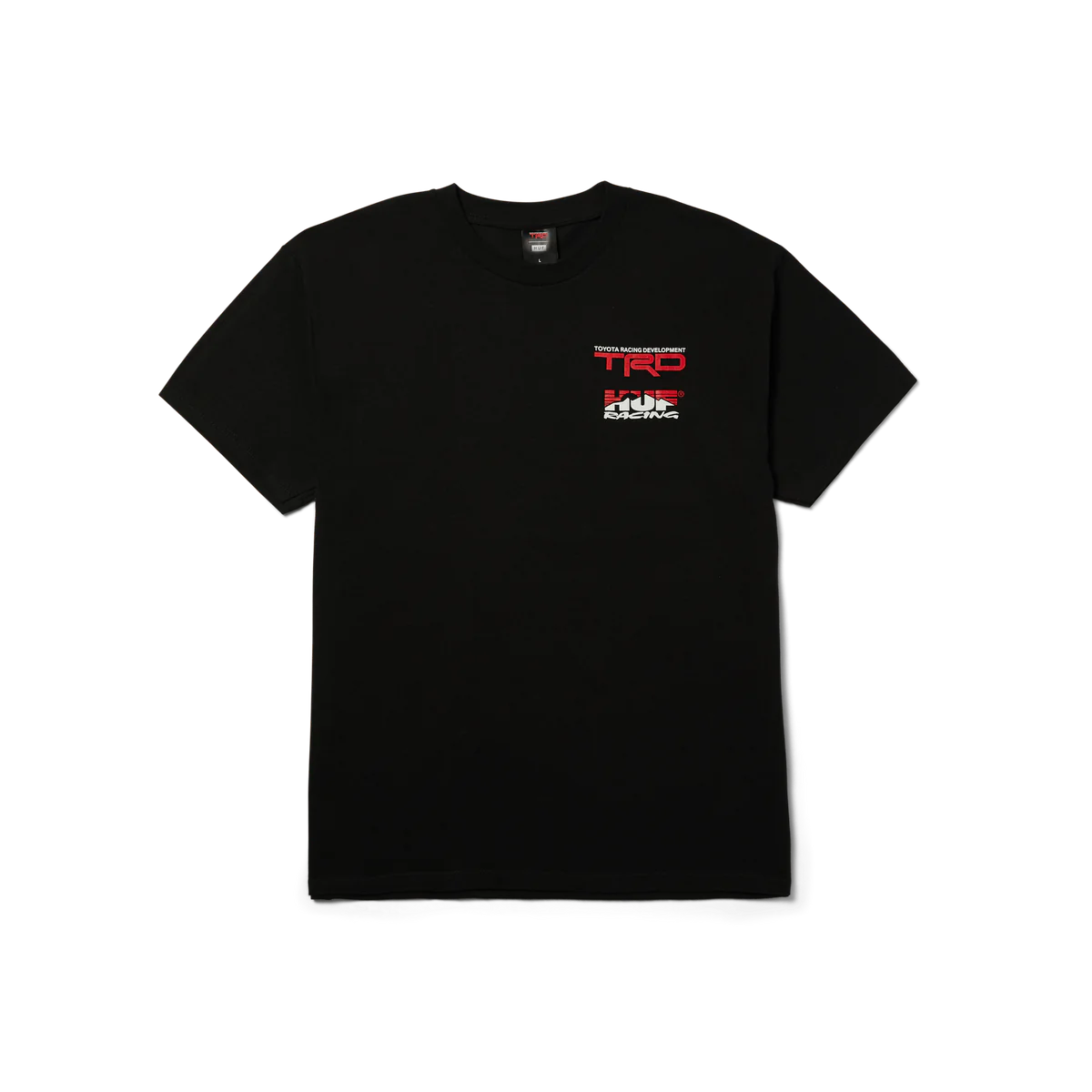 HUF X TRD TEAM 4x4 SHORT SLEEVE TEE BLACK