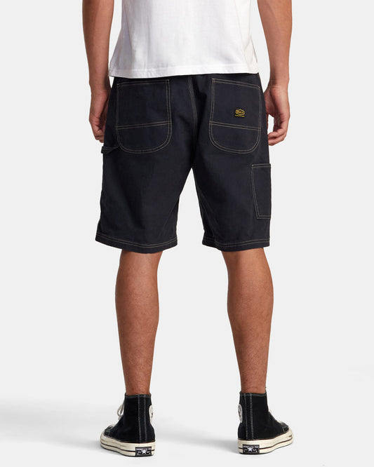 RVCA AMERICANA CARPENTER 17" SHORTS GARAGE BLUE