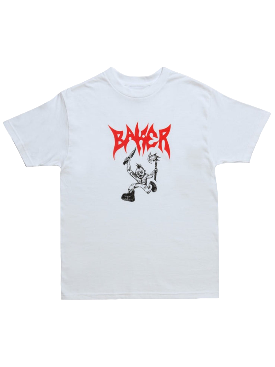 BAKER KILL TEE WHITE