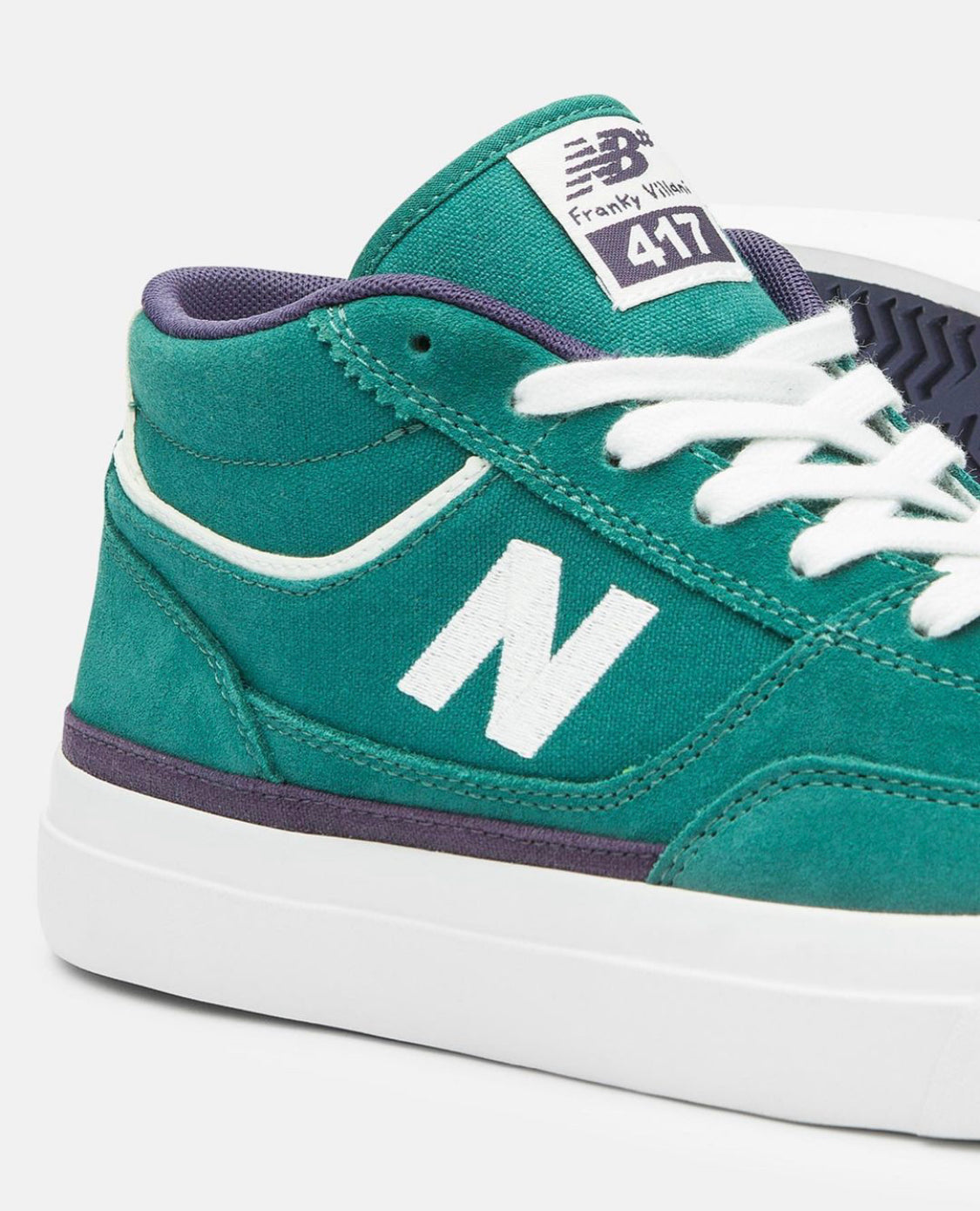 NEW BALANCE NUMÉRIQUE FRANKY VILLANI 417 VTL VERT BLANC