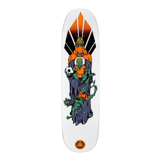 WELCOME FUTBOL ON SON OF MOONTRIMMER DECK 8.25 WHITE