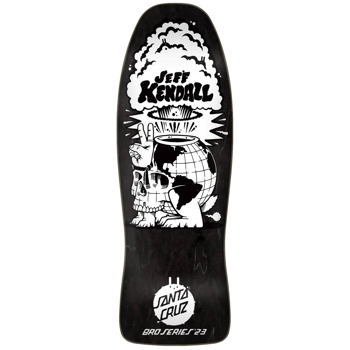 SANTA CRUZ JEFF KENDALL FRIEND OF THE WORLD REISSUE DECK 10.0