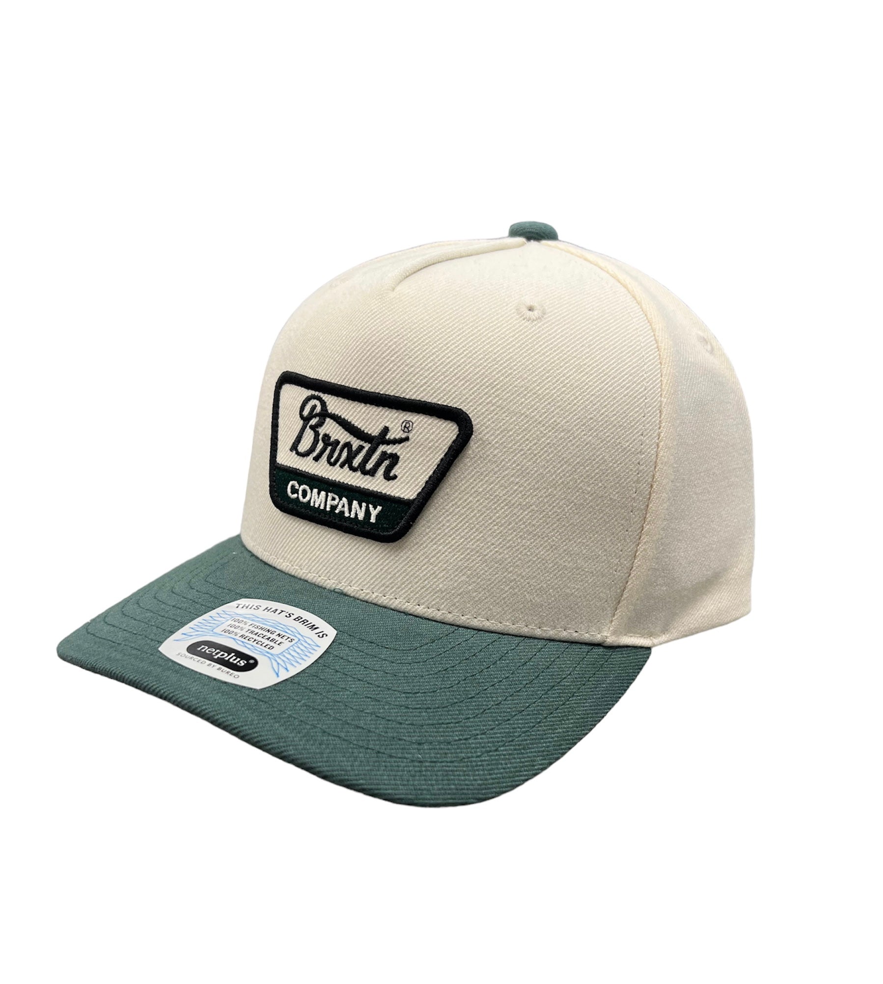 BRIXTON LINWOOD C MP SNAPBACK WHITECAP/PINE NEEDLE