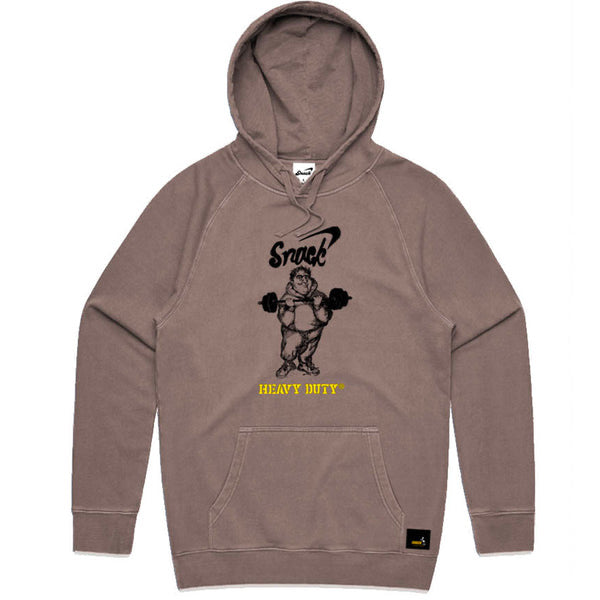 SNACK HEAVY DUTY SWEAT À CAPUCHE ARGILE