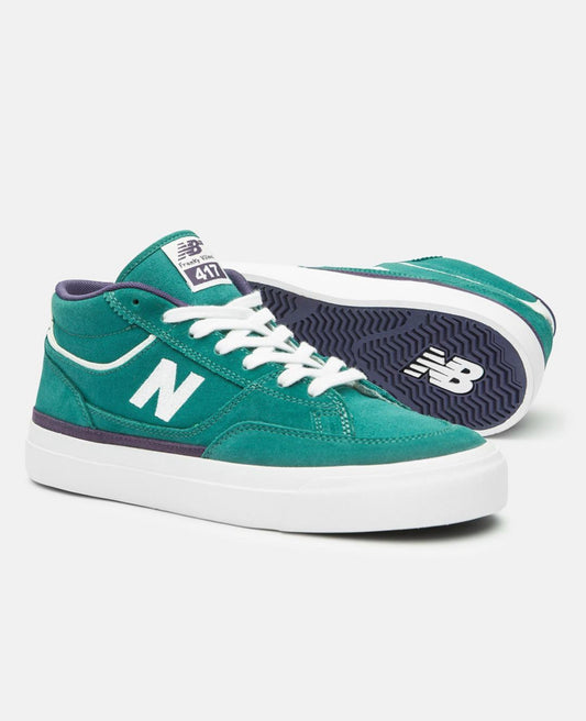 NEW BALANCE NUMÉRIQUE FRANKY VILLANI 417 VTL VERT BLANC