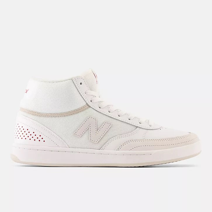 NEW BALANCE NUMERIC 440 HIGH SHOE WHITE RED