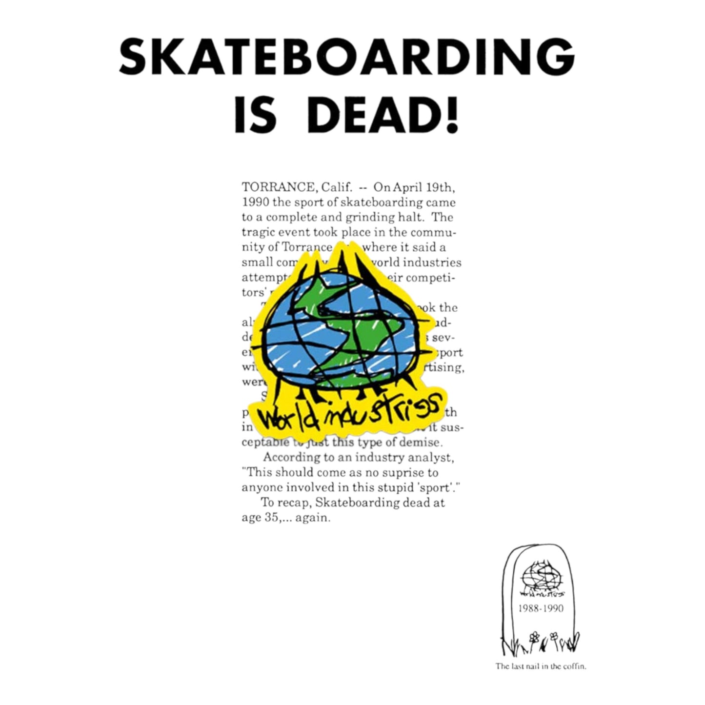 WORLD INDUSTRIES SCRIBBLE PIN