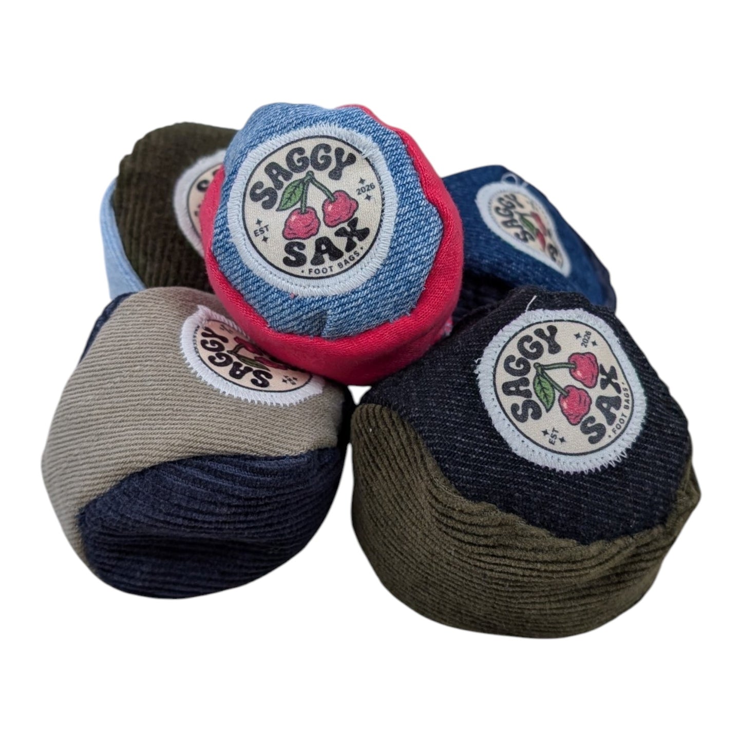 SAGGY SAX FOOT BAGS ASSORTED