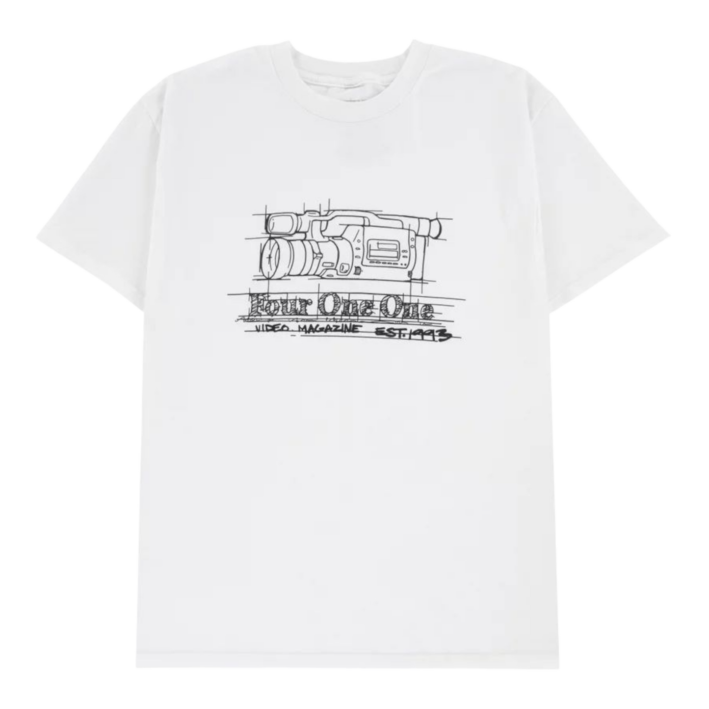 411VM VX TEE WHITE