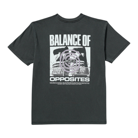 RVCA EASTER BASKET SHORT SLEEVE BLACK