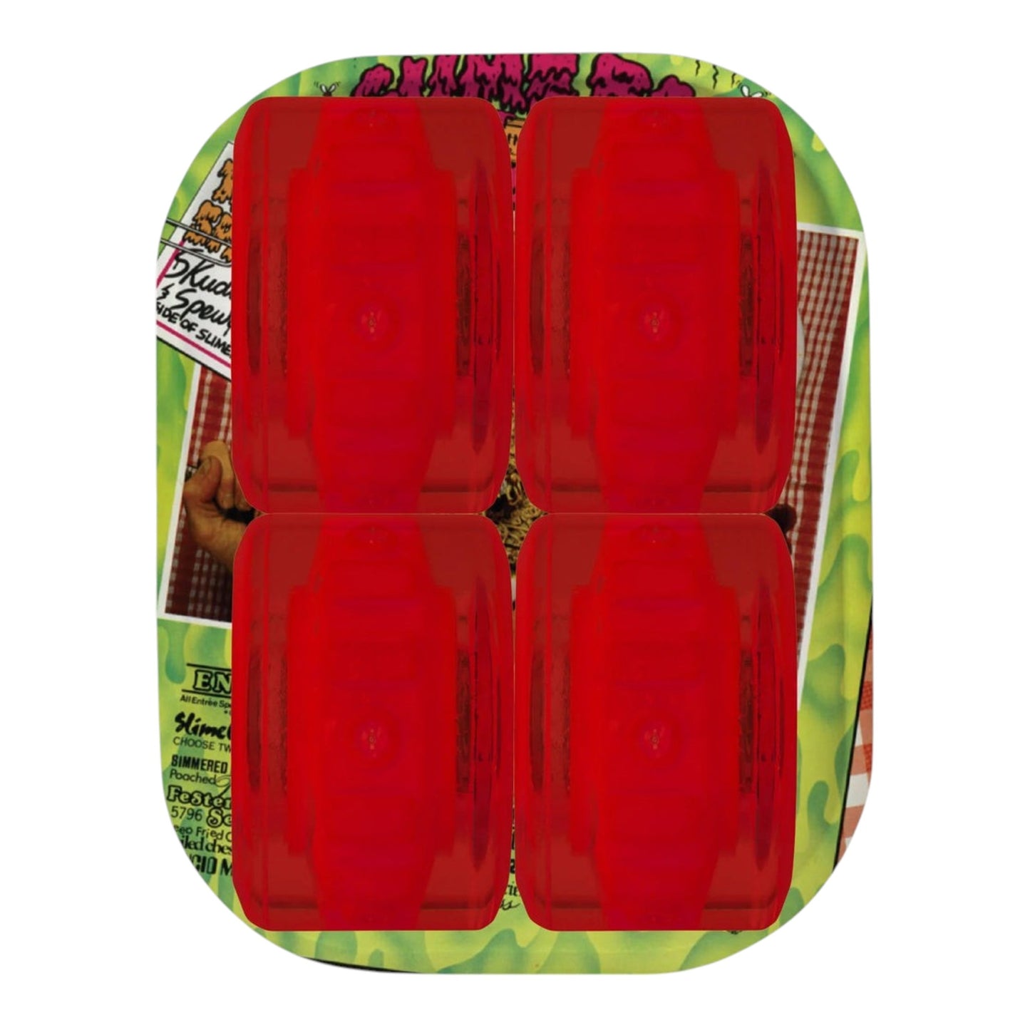 SLIME BALLS CAFE LIGHT UPS SLIME RED 78A WITH TRAY
