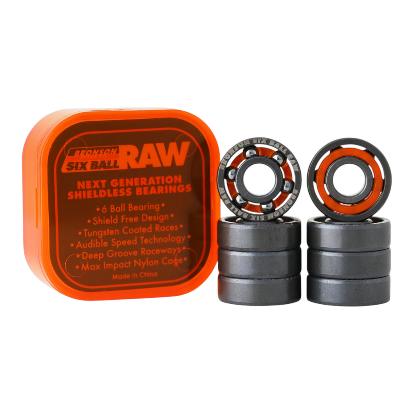 BRONSON RAW SIX BALL BEARINGS