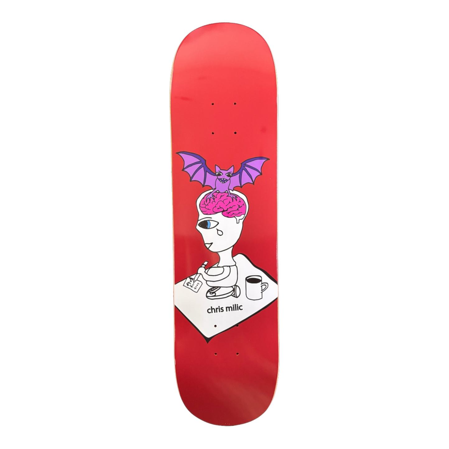 FROG CHRIS MILIC BAT BRAIN DECK 8.38