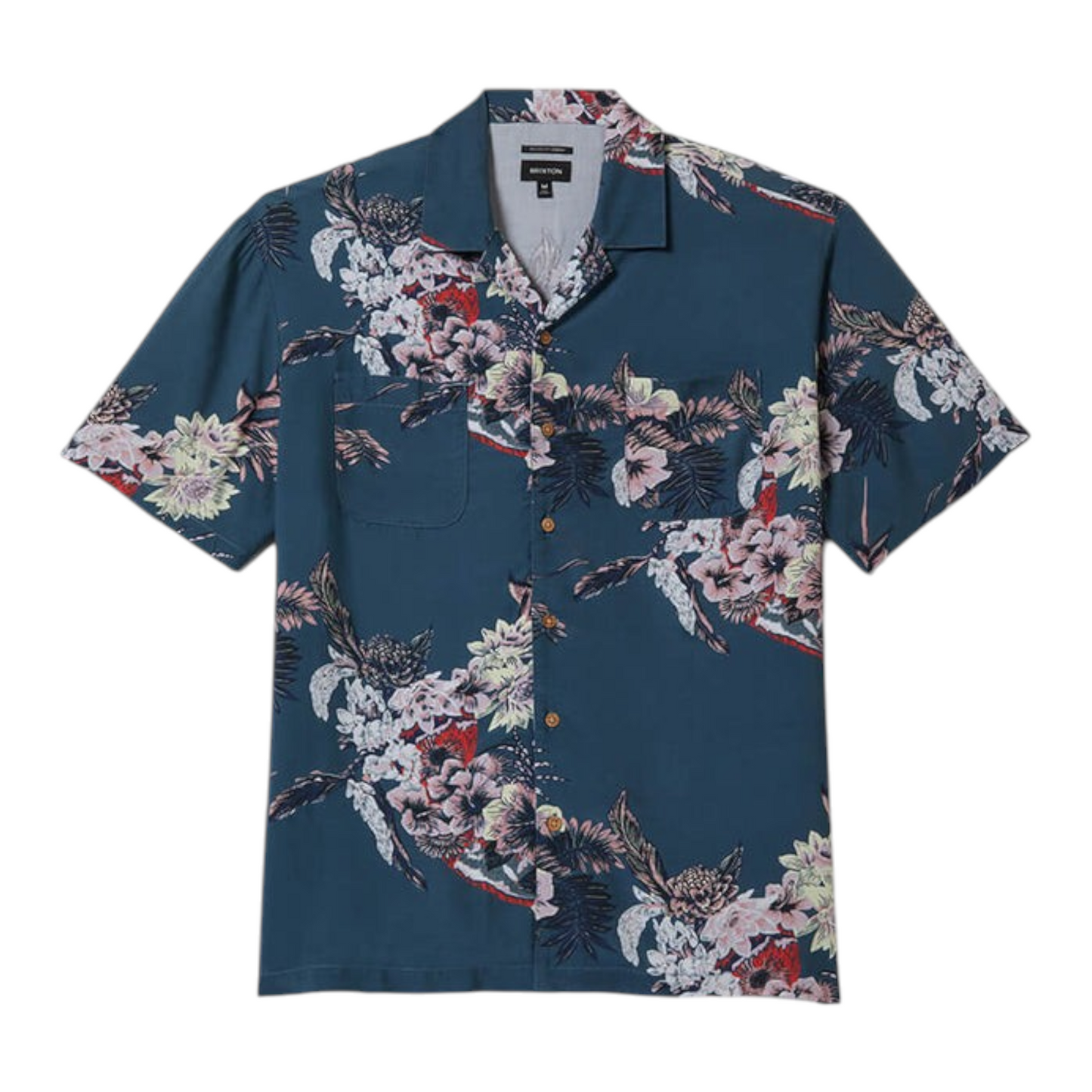 BRIXTON BUNKER VACATION SHIRT MIDNIGHT BLUE