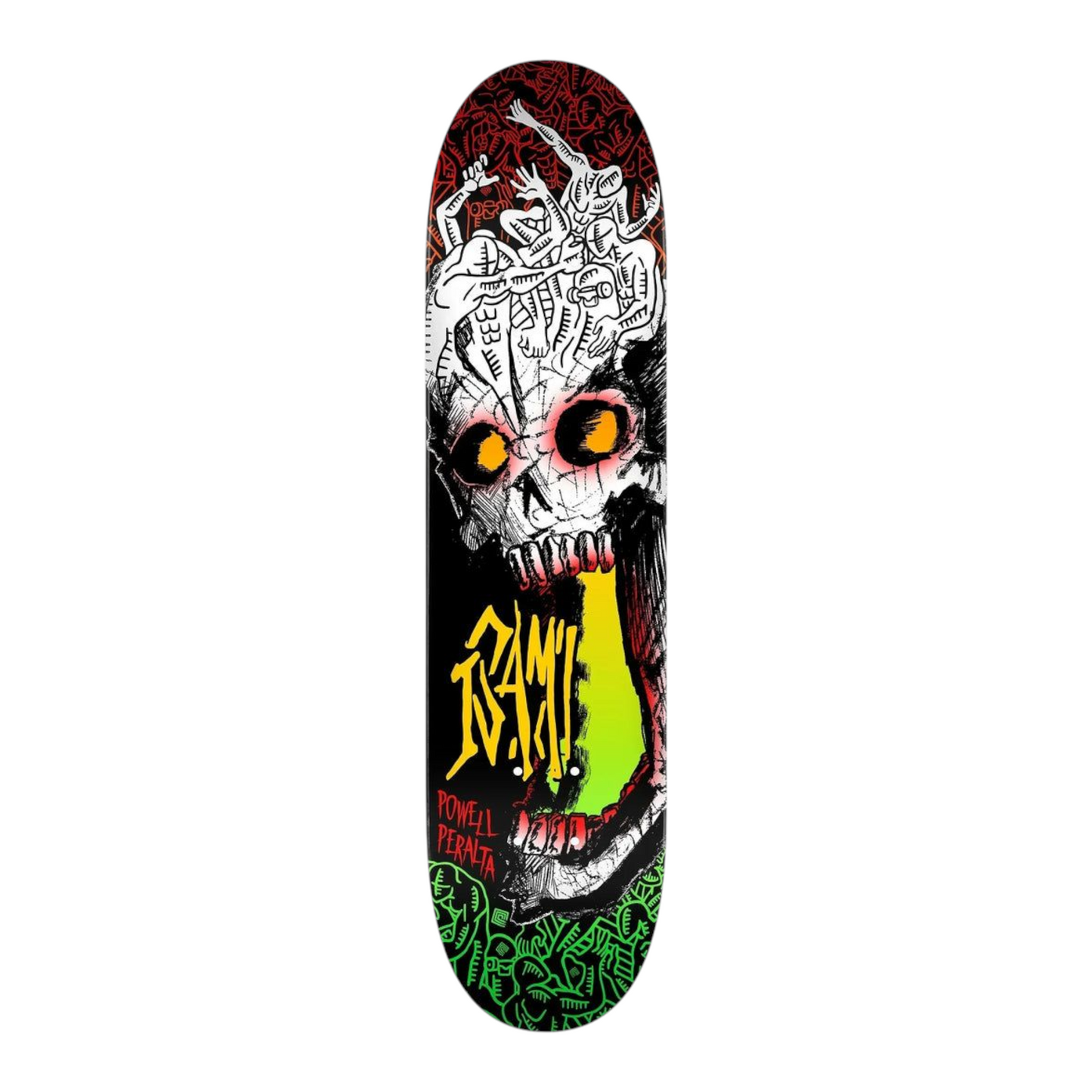 POWELL PERALTA ISAMU YAMAMOTO SKULL DECK 8.0