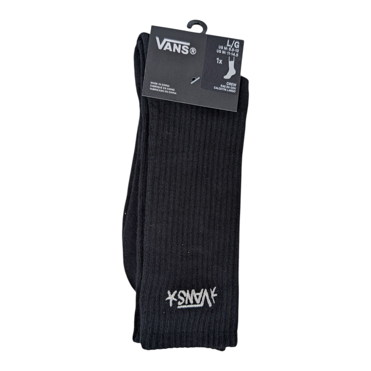 VANS SKATE ATIBA CREW SOCKS HAZBLACK