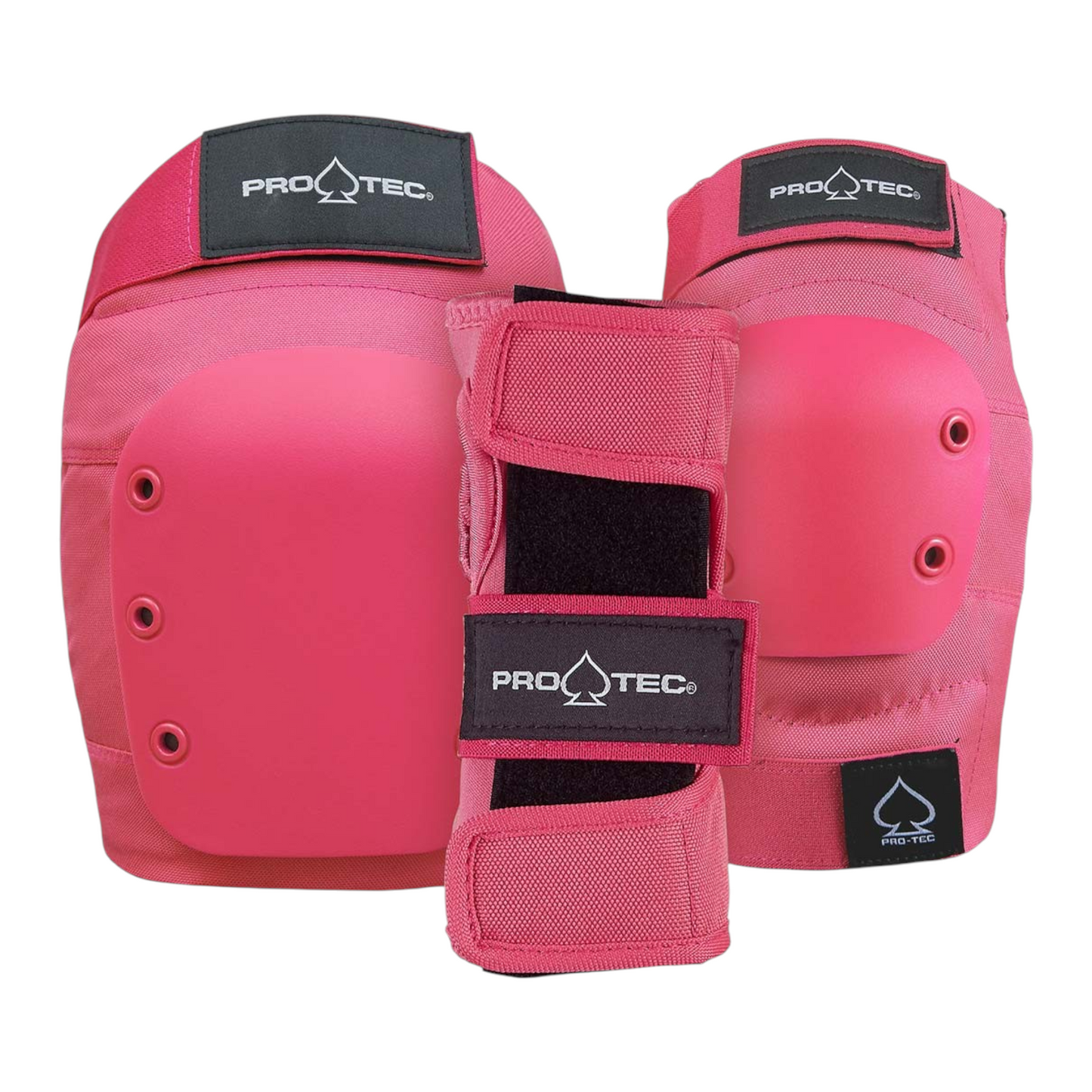 PRO-TEC JR 3 PACK PAD SET PINK