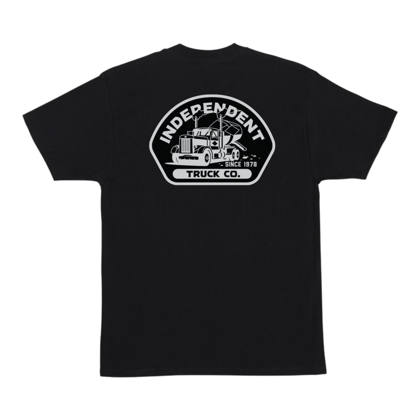 INDEPENDENT TRUCKING TEE BLACK