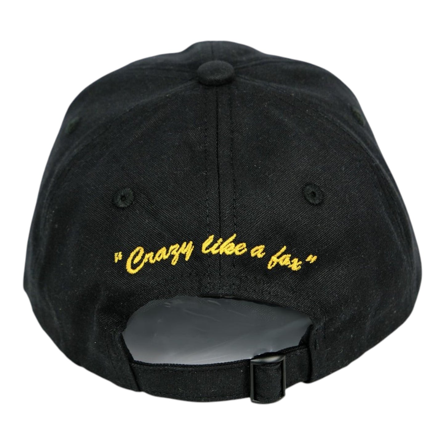 SNACK CRAZY LIKE A FOX HAT BLACK