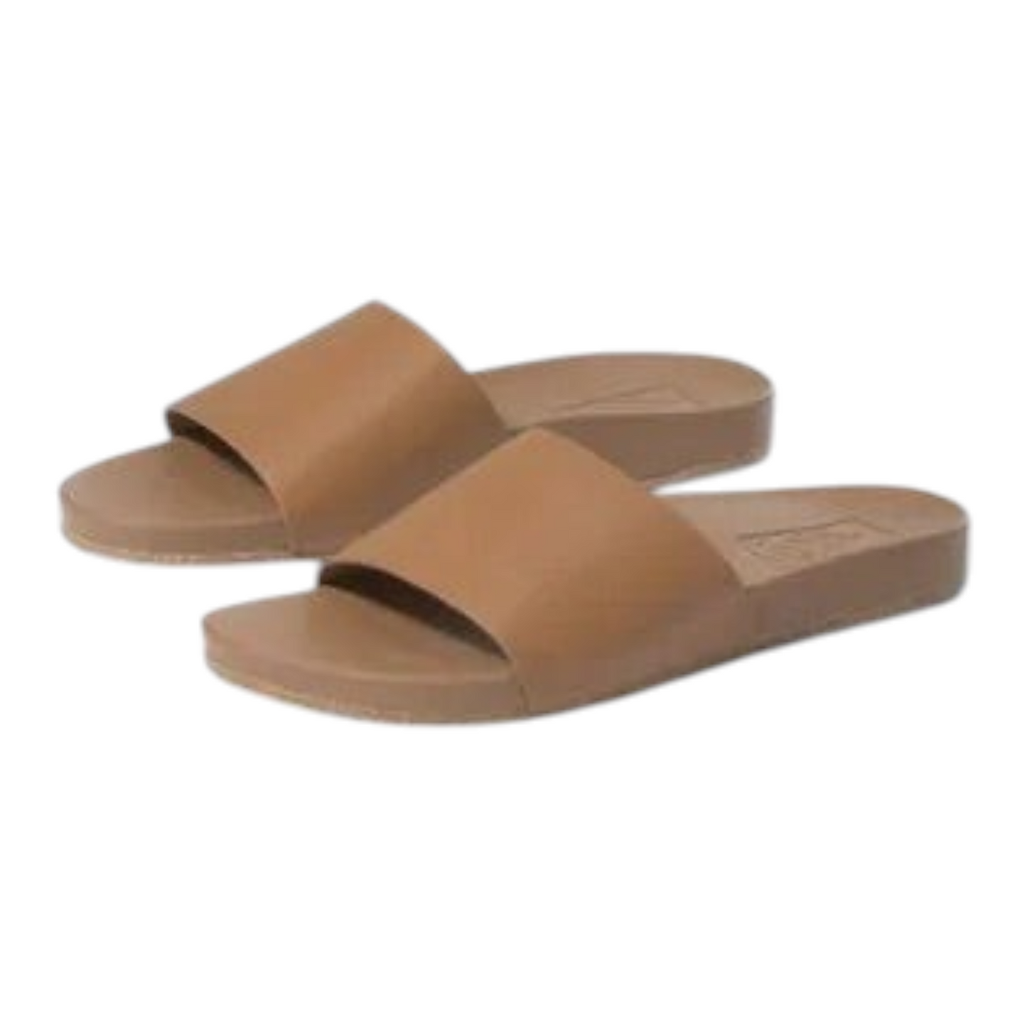 VANS FEMME DECON SLIDE EN CUIR CHIPMUNK