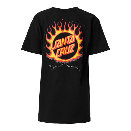 SANTA CRUZ FORGING DOT YOUTH TEE BLACK