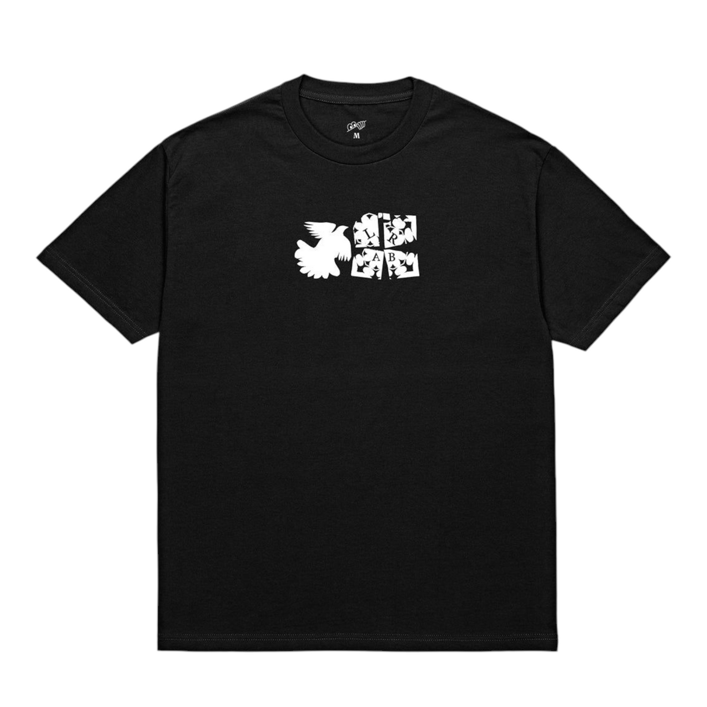 LAST RESORT KIRIGAMI TEE BLACK