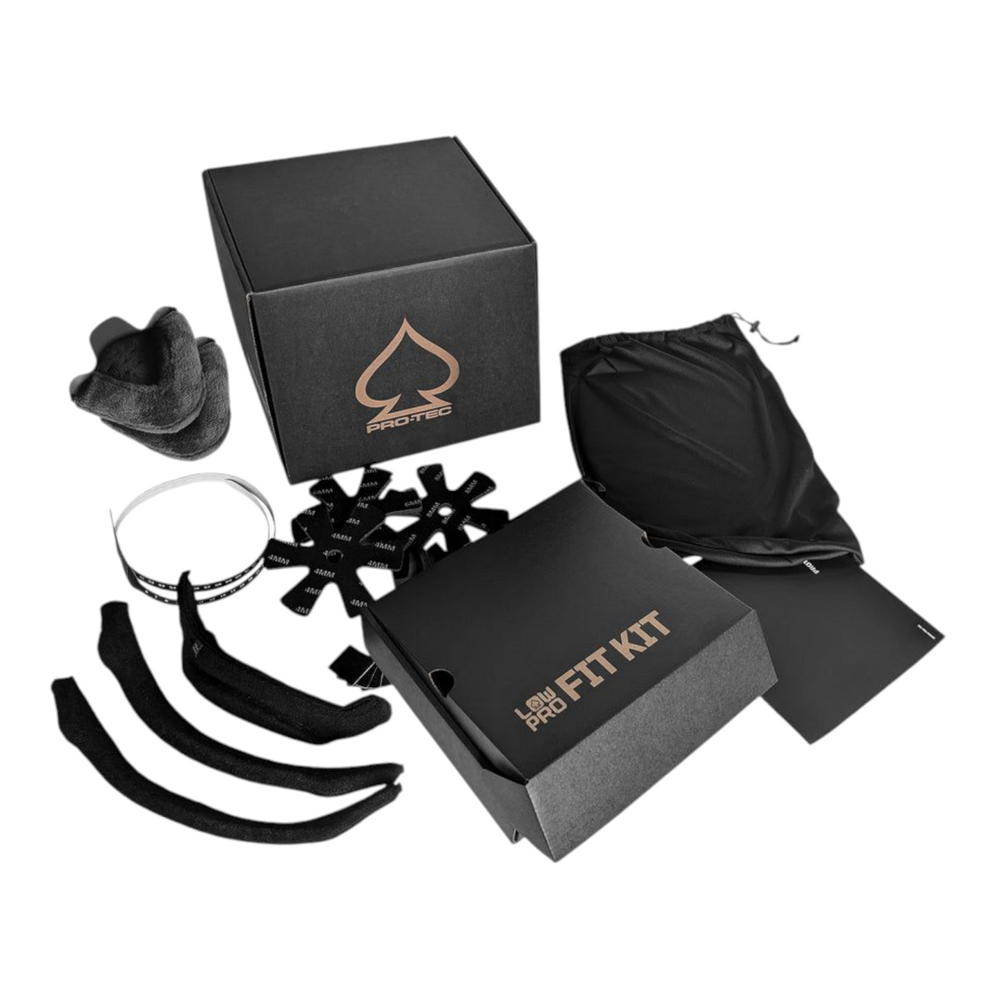 PRO-TEC LOW PRO SNOW HELMET GLOSS WHITE