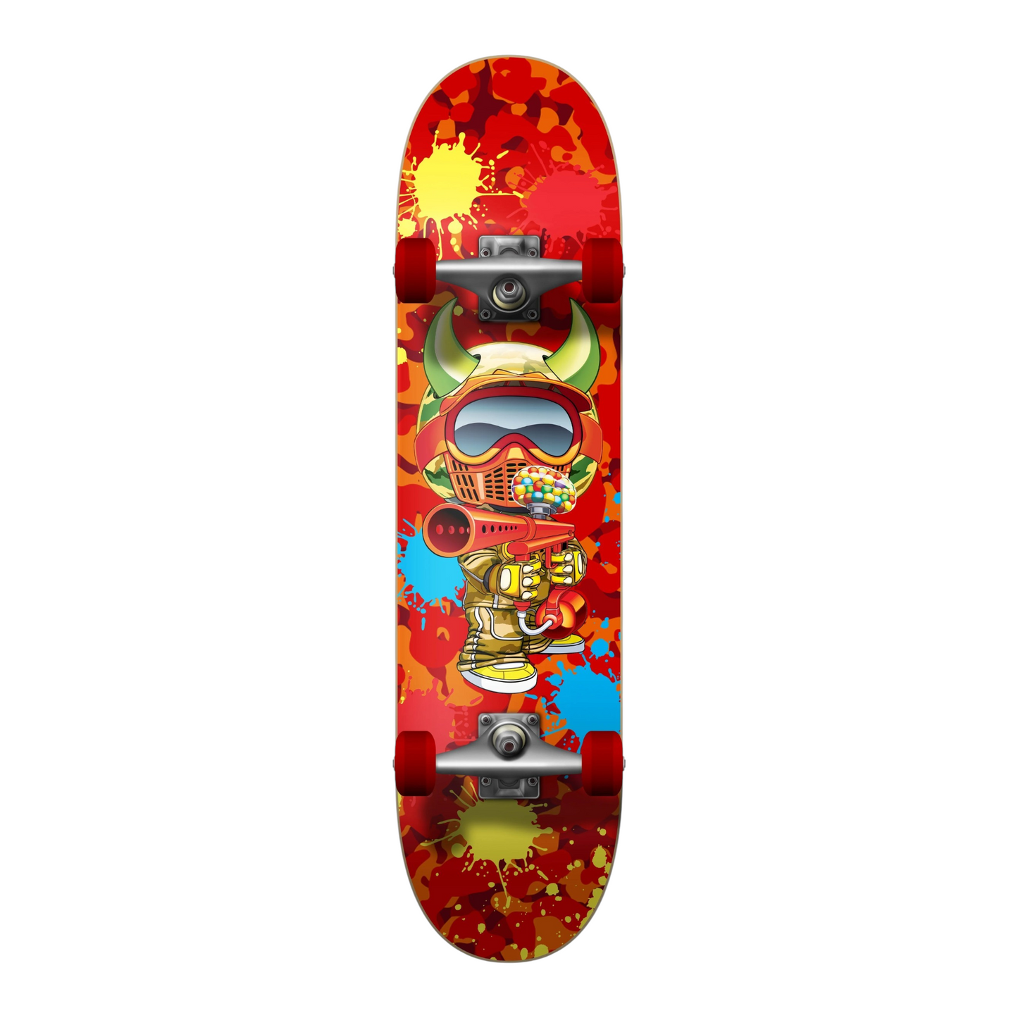 SPEED DEMONS PAINTBALLER COMPLETE RED CAMO 7.5