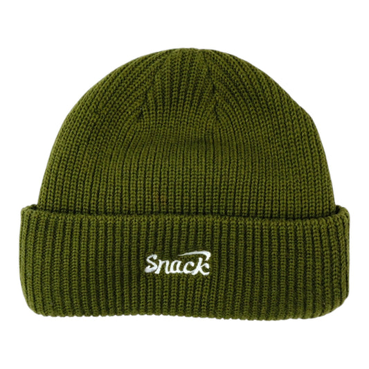 SNACK ALIVE JEEP BEANIE OLIVE