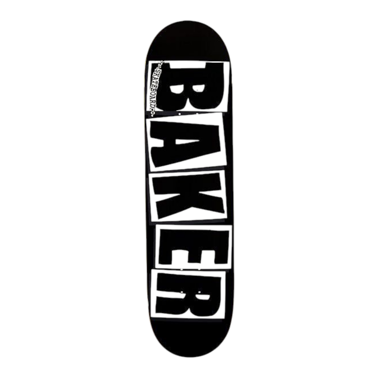 BAKER BRAND LOGO BLACK WHITE DECK
