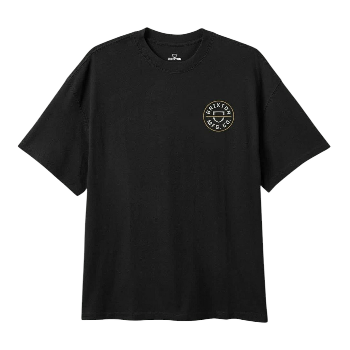 BRIXTON CREST II STANDARD TEE BLACK
