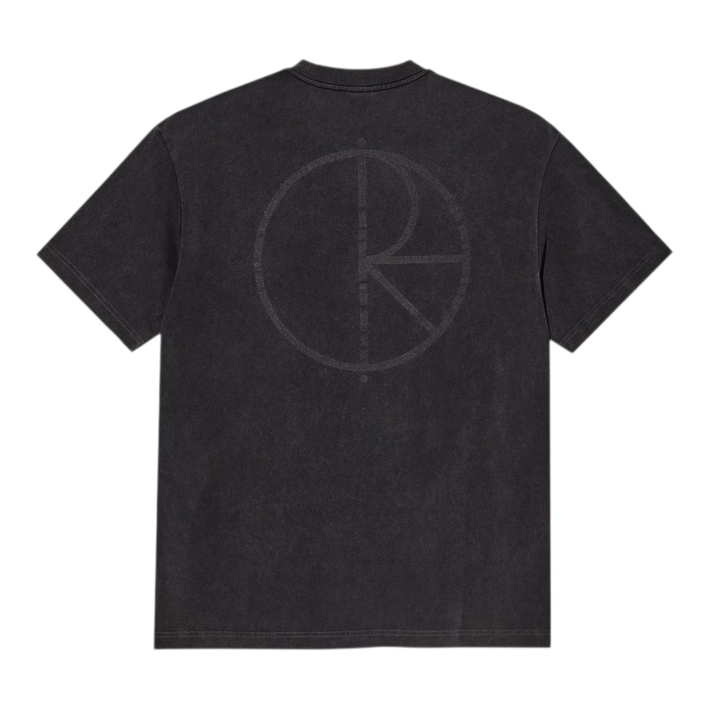 POLAR CONTRAST STROKE LOGO TEE BLACK/BLACK