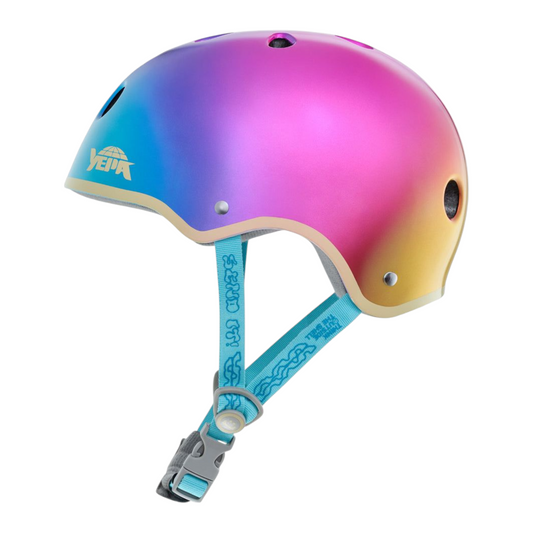 YEPA T-SHELL LIZZIE PRO HELMET METALLIC LAKE SUNSET