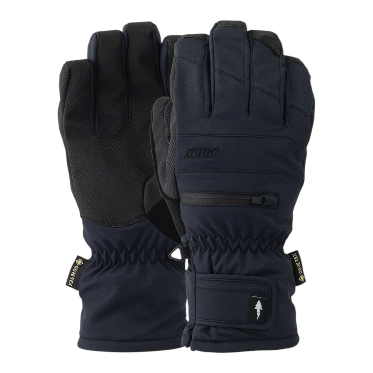 POW WAYBACK GTX SHORT GLOVE WITH LINER BLACK