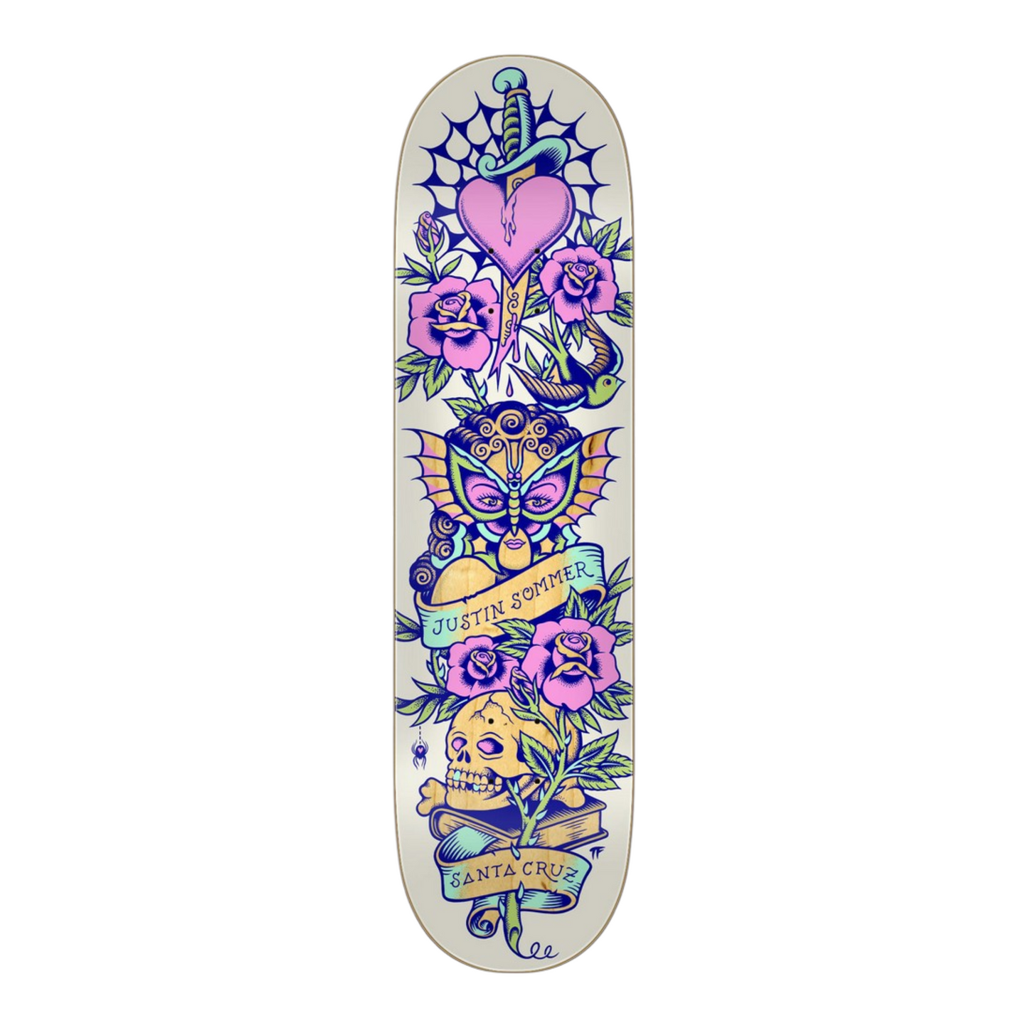 SANTA CRUZ SOMMER TATTOOED PRO DECK 8.25