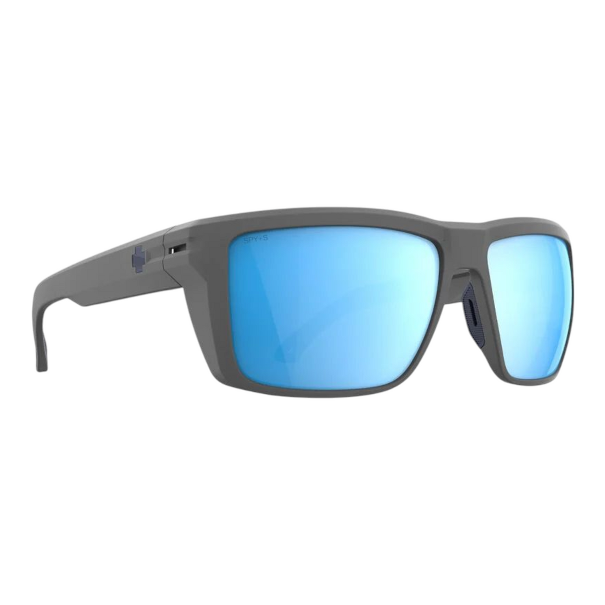 SPY OVERHAUL XL MATTE GREY HAPPY BOOST POLAR ICE BLUE MIRROR