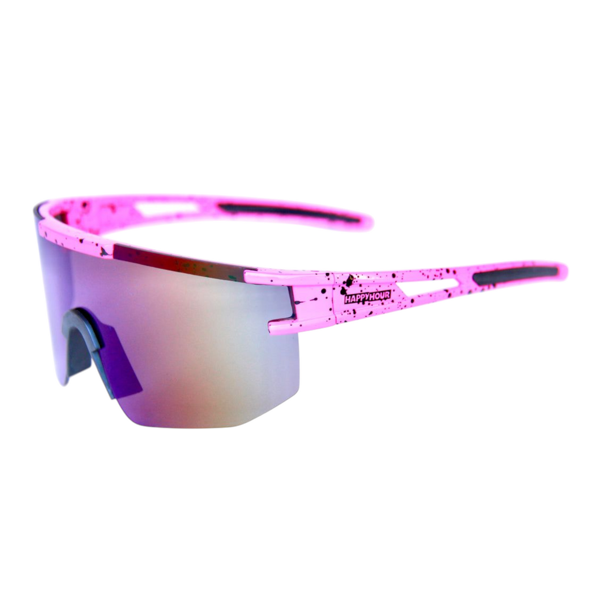 HAPPY HOUR PARTY WAGONS SUNGLASSES SHOCKING PINK