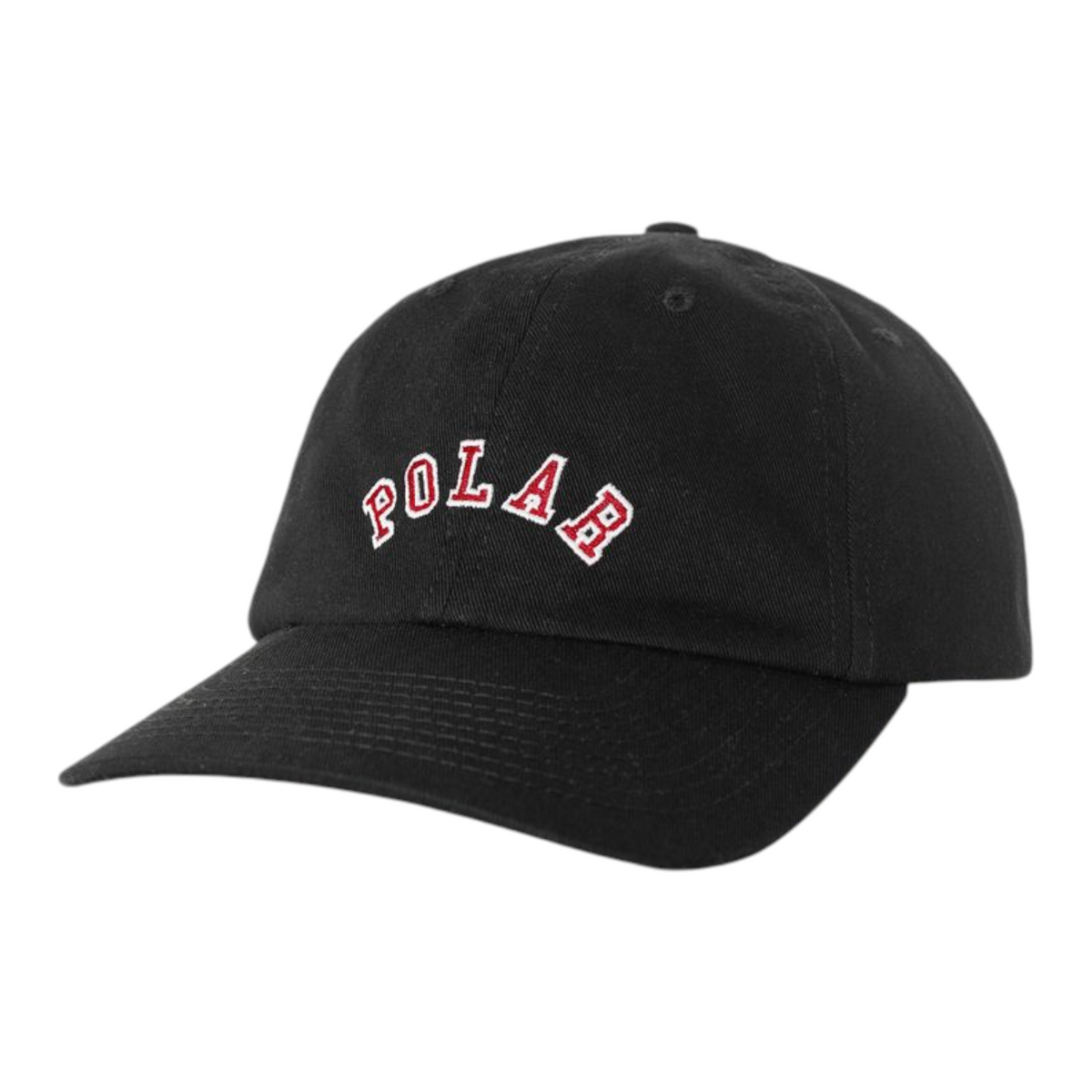 POLAR SAI CAP COLLEGE LOGO BLACK