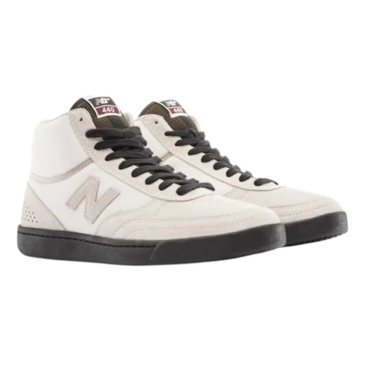 NEW BALANCE 440 HIGH SKATE SHOP DAY WHITE BLACK