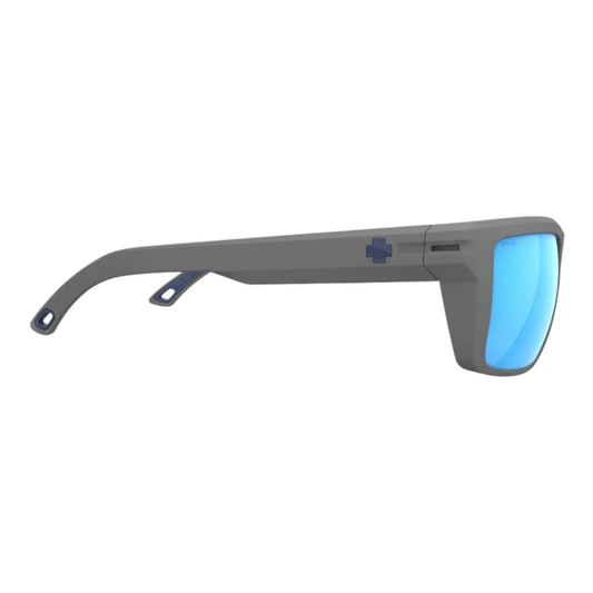 SPY OVERHAUL XL MATTE GREY HAPPY BOOST POLAR ICE BLUE MIRROR