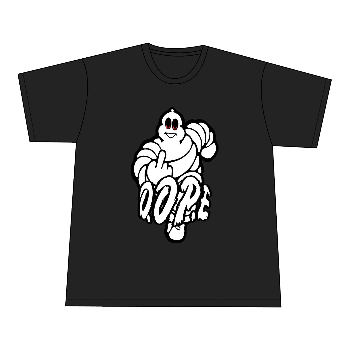 D.O.P.E. STATHIS TEE BLACK