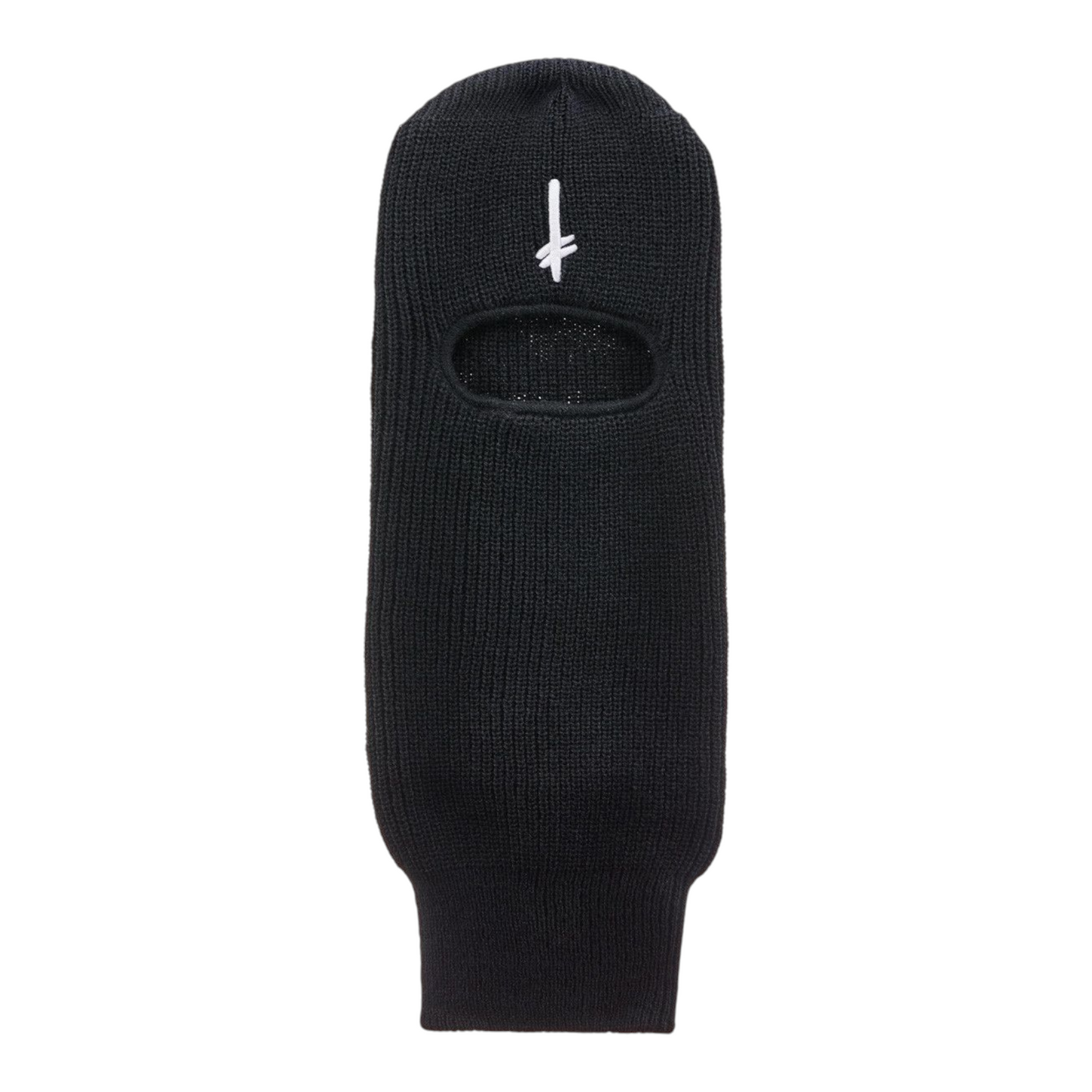 DEATHWISH GANG LOGO FACEMASK BLACK/WHITE