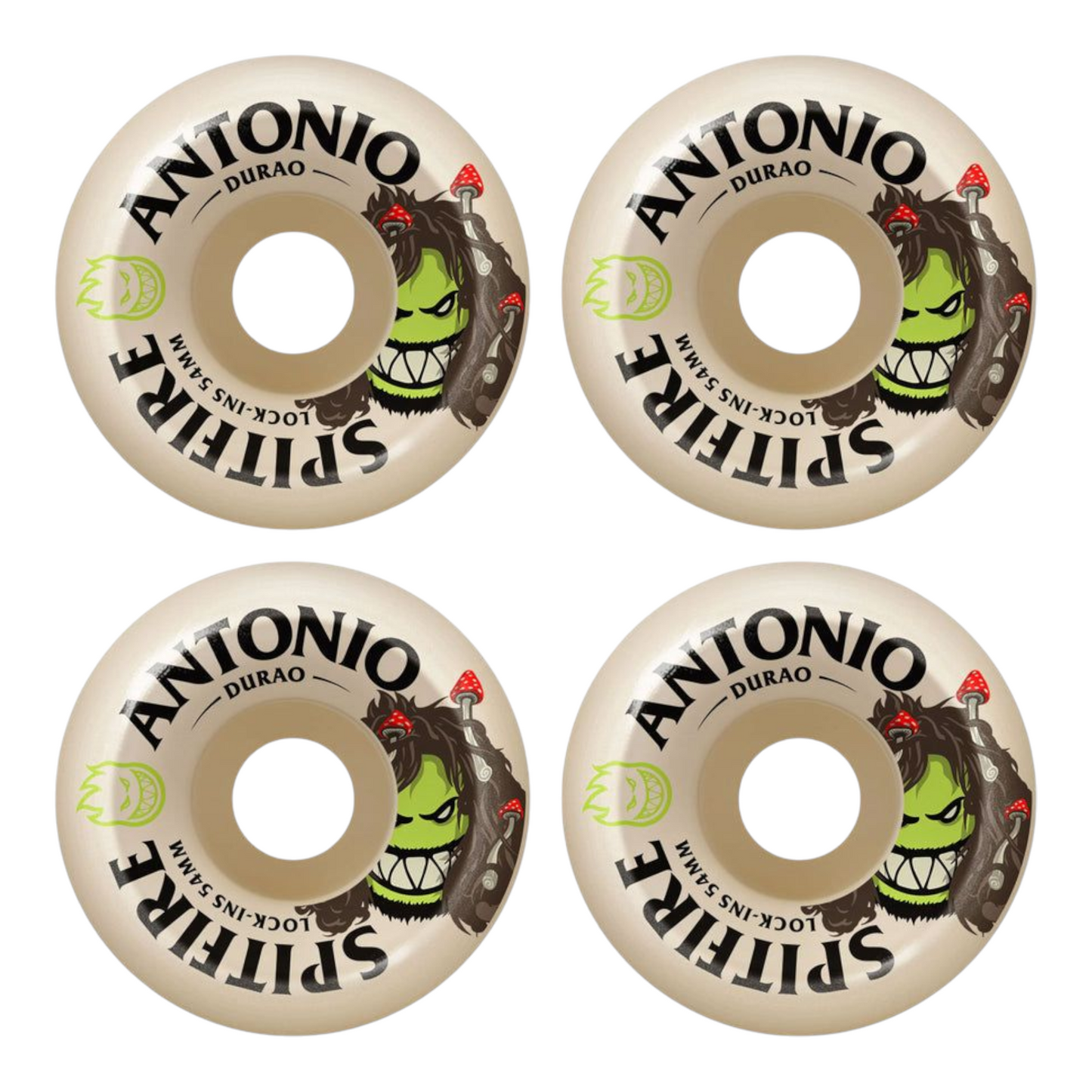 SPITFIRE F4 ANTONIO DURAO BURN SQUAD LOCK INS WHEELS 99A