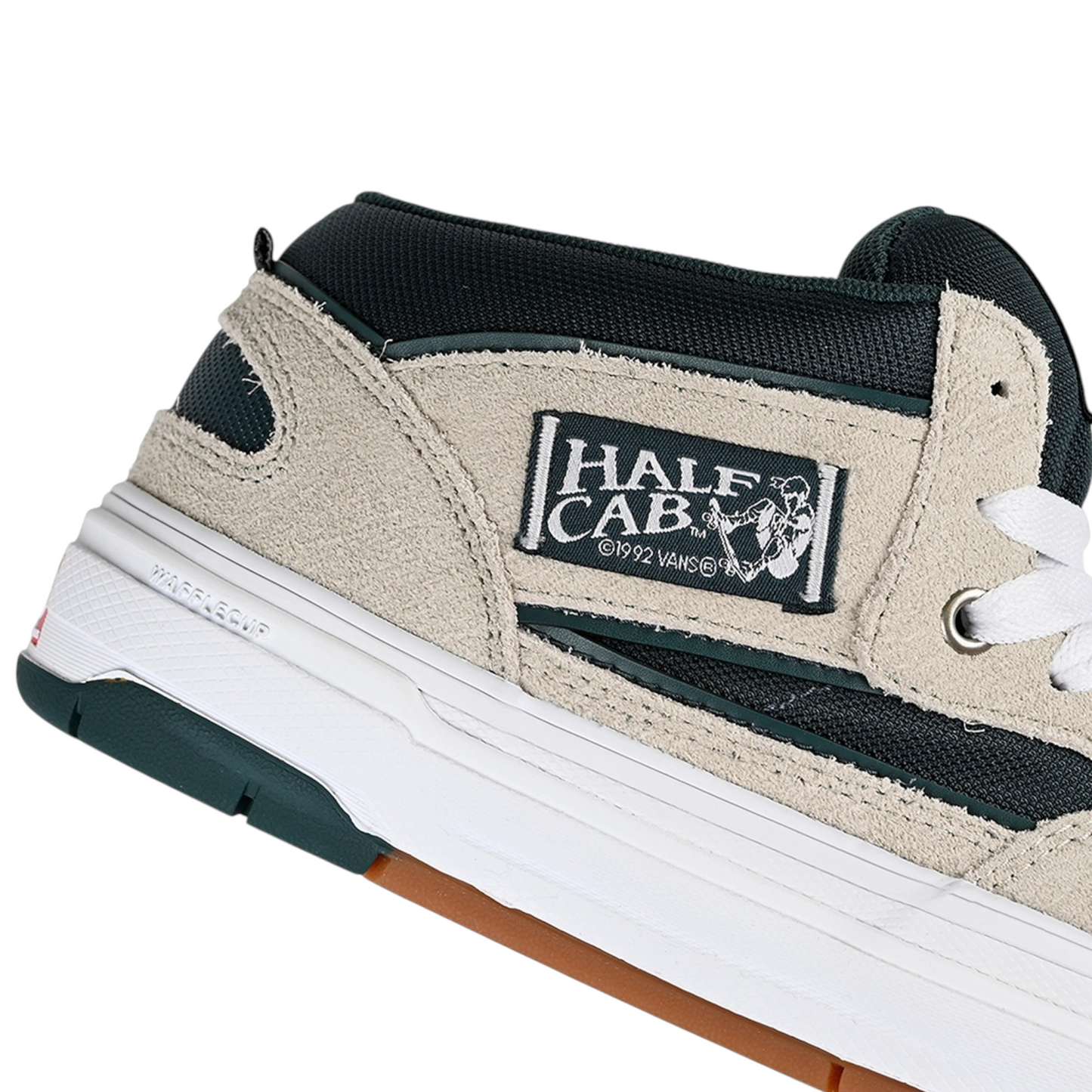 VANS SKATE HALF CAB WAFFLECUP OATMEAL DEEP TEAL