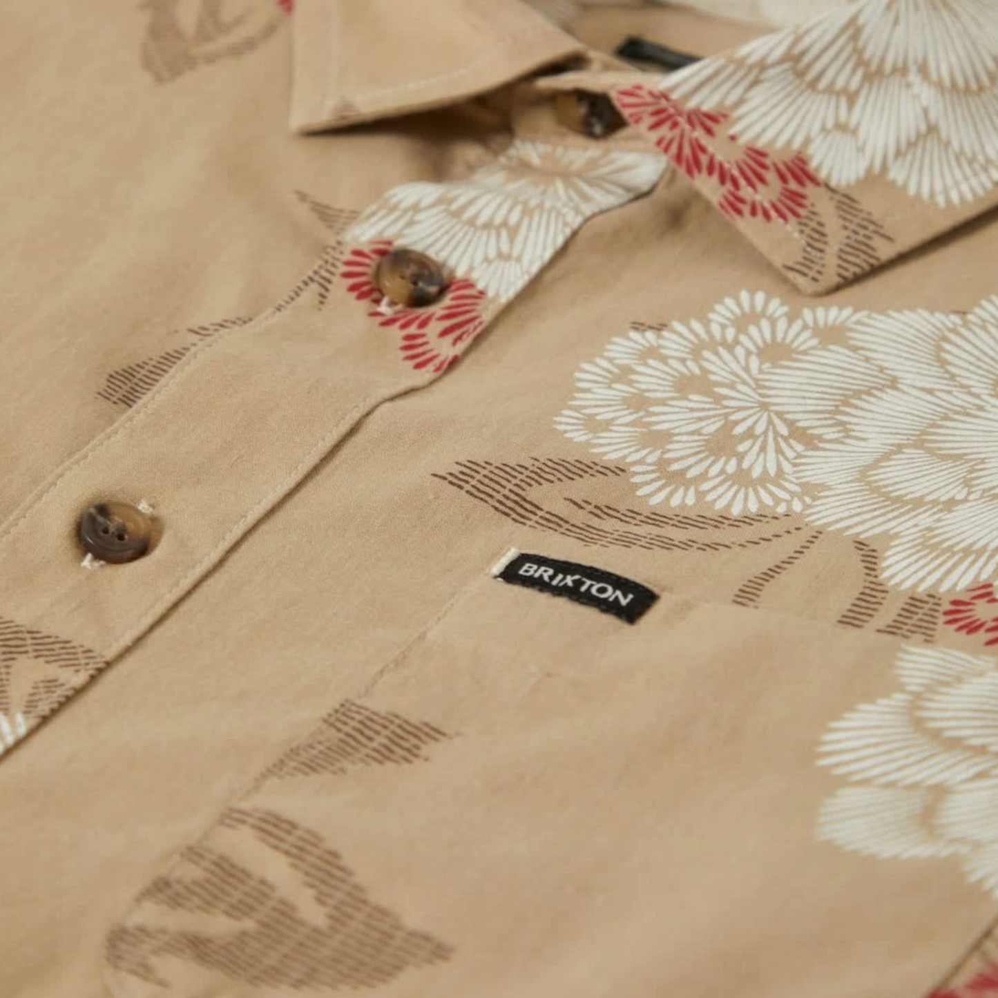 BRIXTON CHARTER PRINT CREAM/PAINTERLY FLORAL