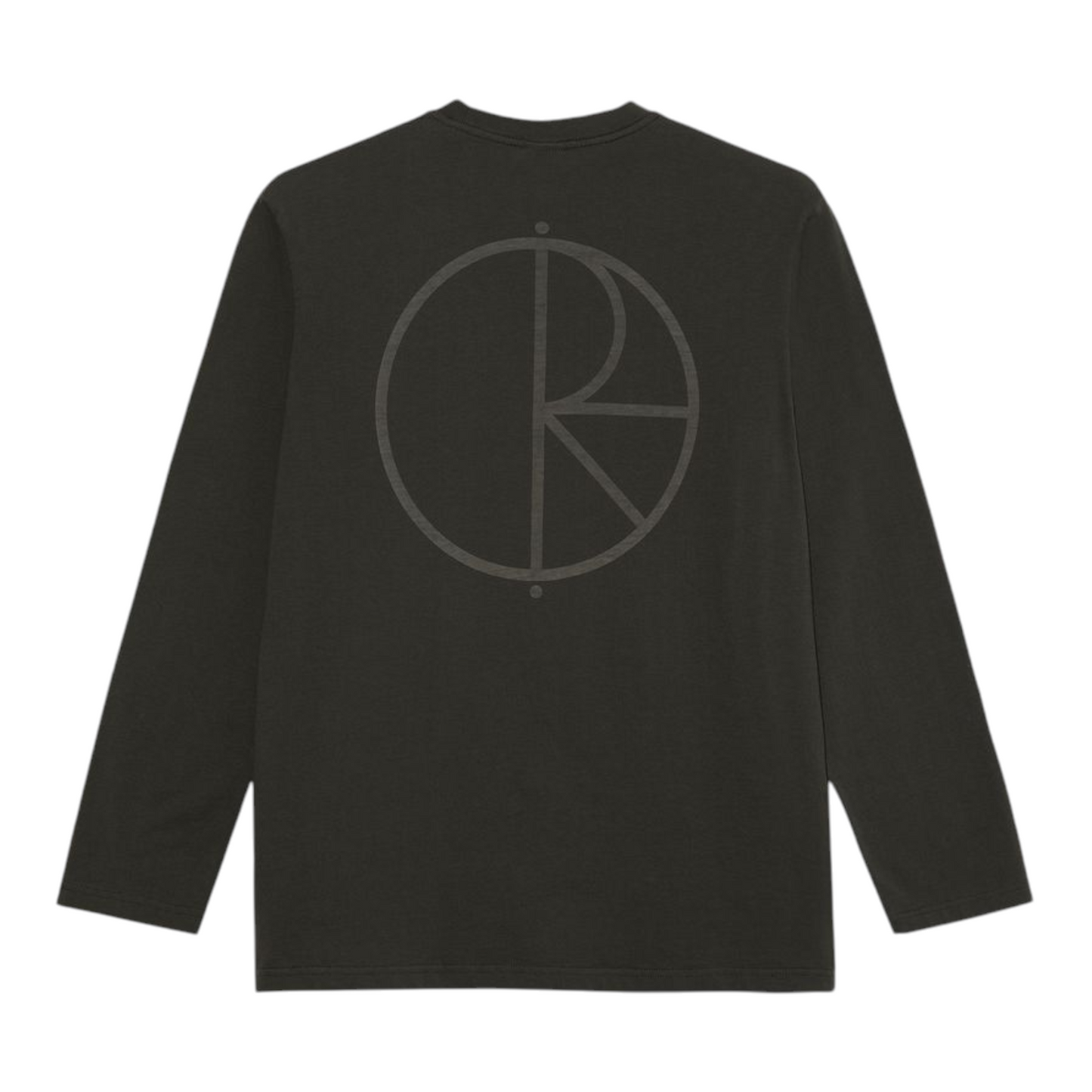POLAR STEVE STROKE LOGO LONG SLEEVE DIRTY BLACK