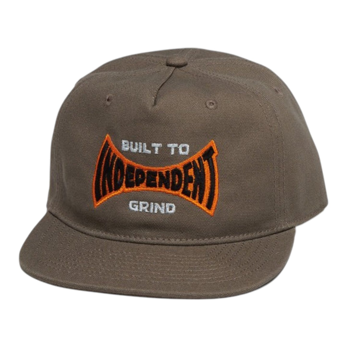 INDEPENDENT BUILT TO GRIND SPAN SNAPBACK WALNUT