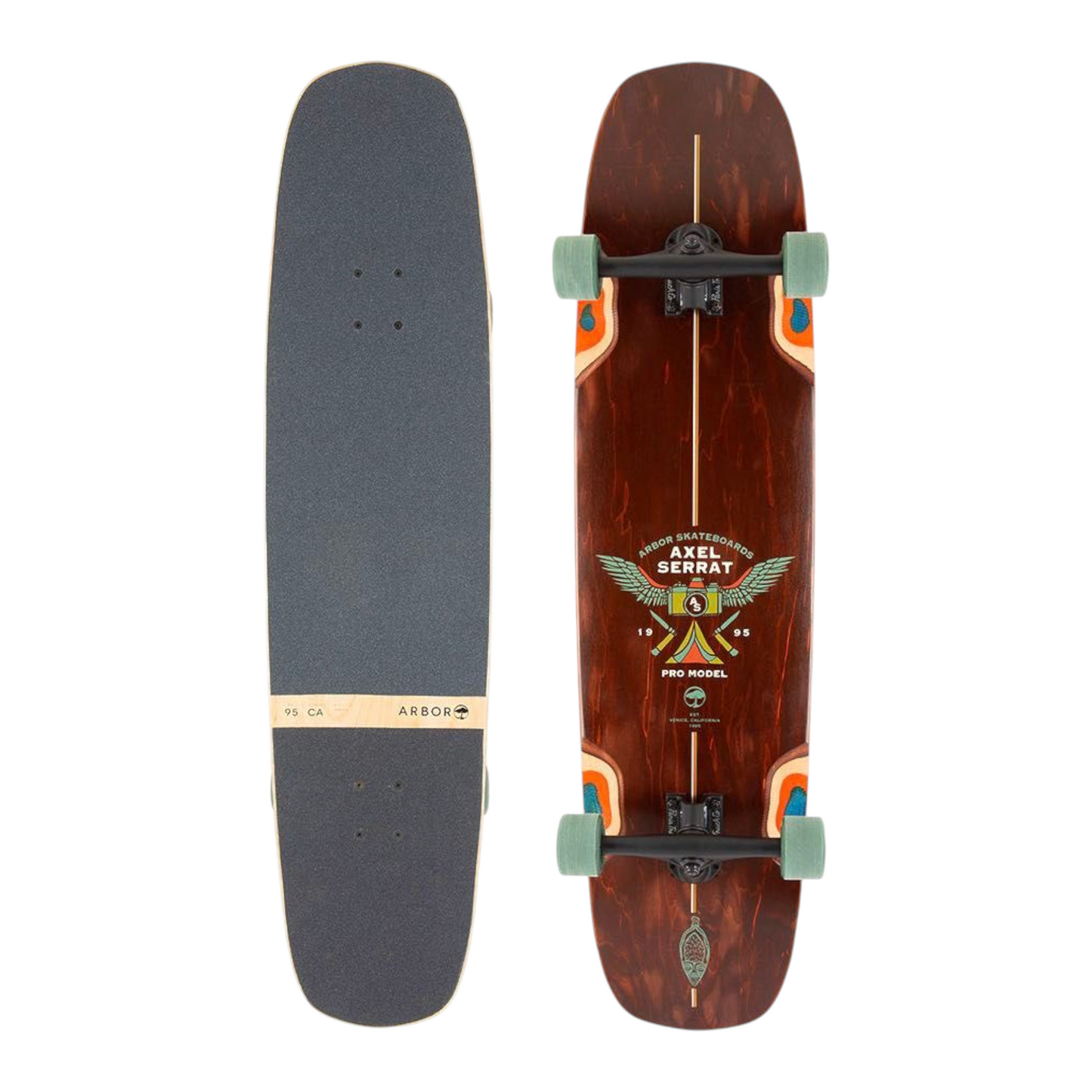 ARBOR AXEL SERRAT PRO CROSSCUT CRUISER COMPLETE 9.375 X 39"